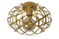 Lucide Wolfram Goud Plafondlamp