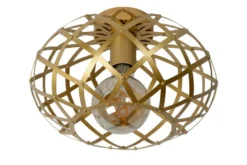 Lucide Wolfram Goud Plafondlamp