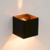 Lucide Xio Vierkant Wandlamp