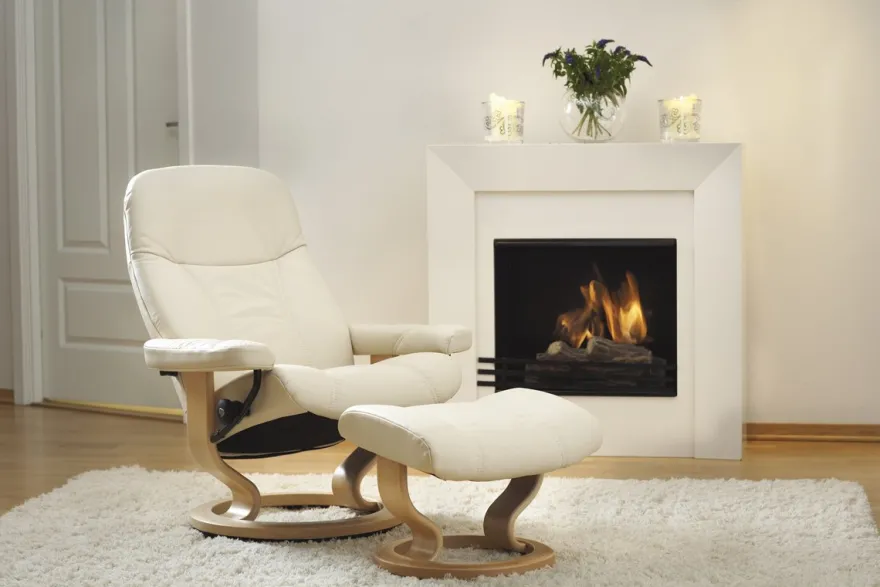 Stressless Consul Relaxfauteuil + Hocker