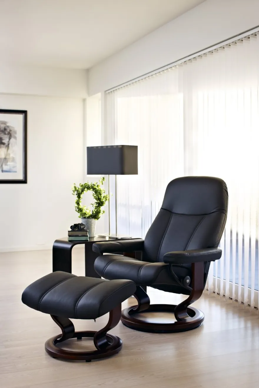 Stressless Consul Relaxfauteuil + Hocker