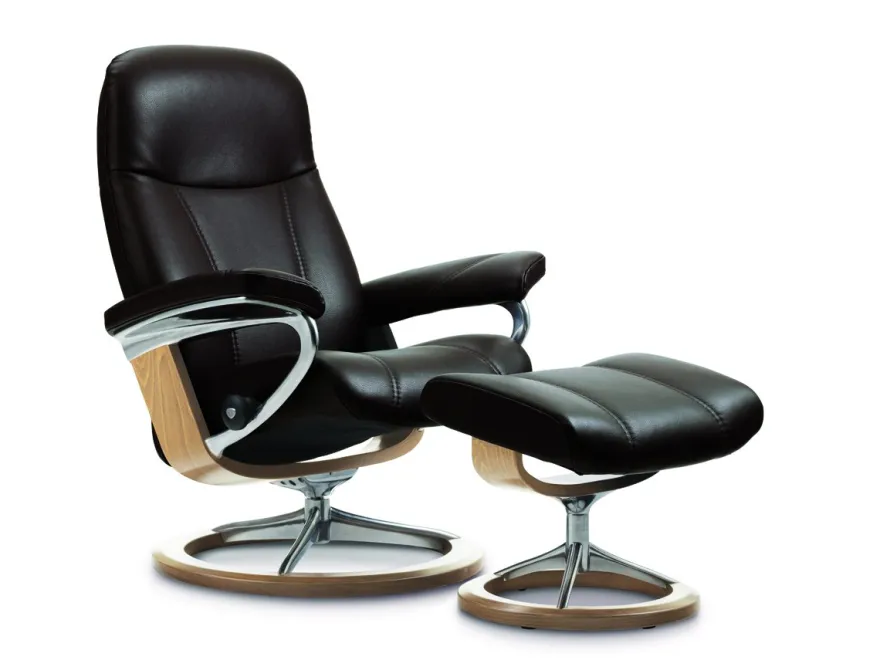 Stressless Consul Relaxfauteuil + Hocker