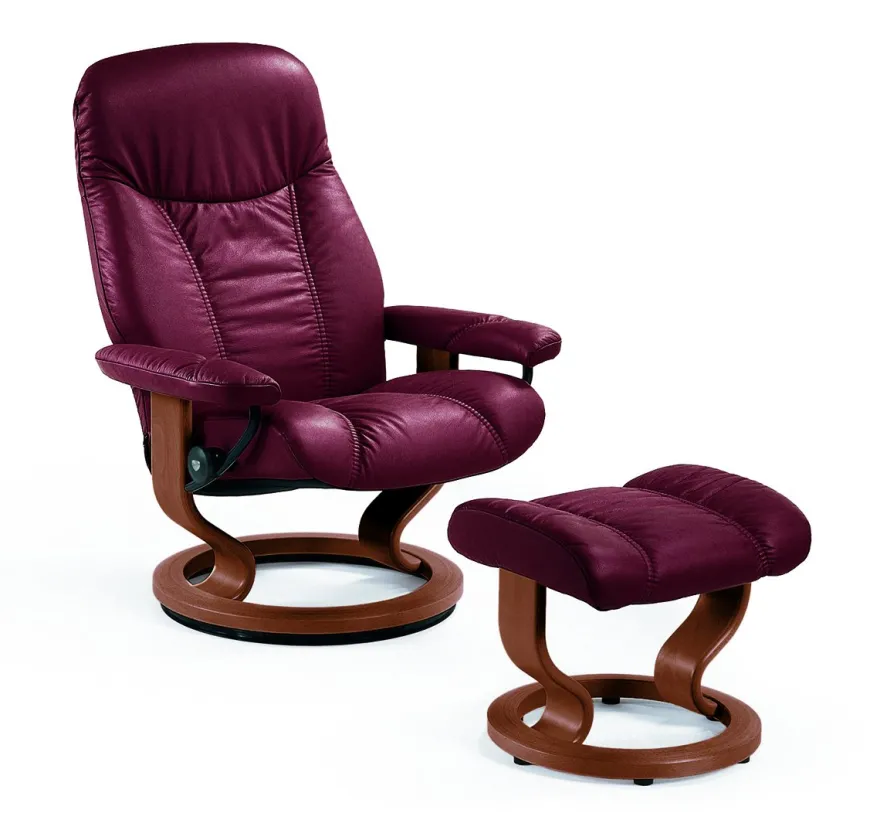 Stressless Consul Relaxfauteuil + Hocker