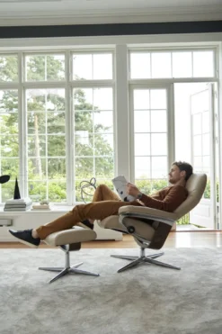 Stressless Consul Relaxfauteuil + Hocker