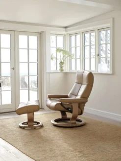 Stressless David Relaxfauteuil + Hocker