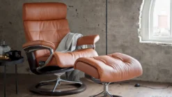 Stressless Erik M Relaxfauteuil + Hocker