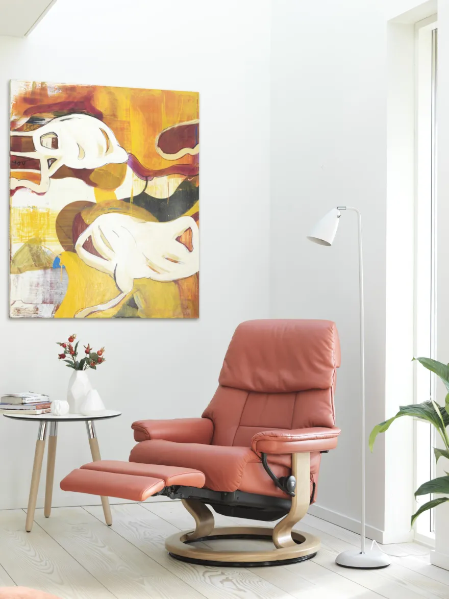 Stressless Ruby Relaxfauteuil + Hocker