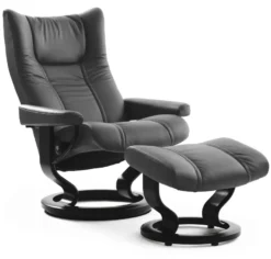 Stressless Wing Relaxfauteuil + Hocker
