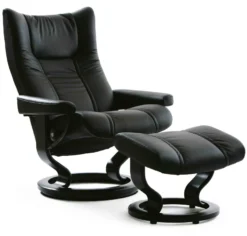 Stressless Wing Relaxfauteuil + Hocker