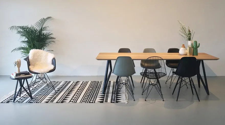 Studio HENK Butterfly Black Eettafel