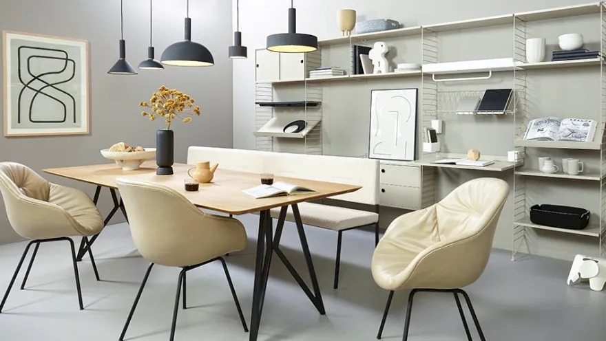 Studio HENK Butterfly Black Eettafel
