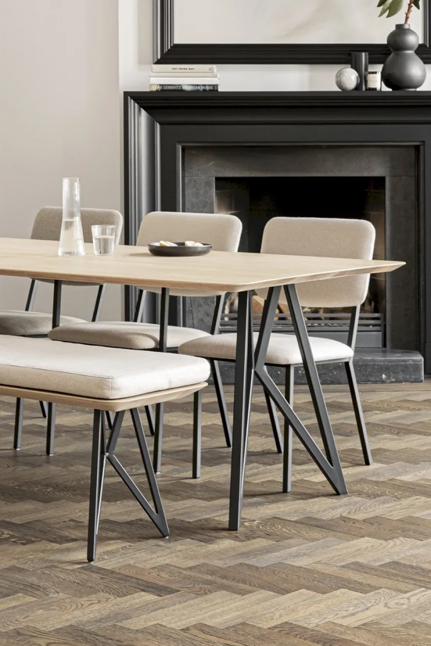 Studio HENK Butterfly Black Eettafel