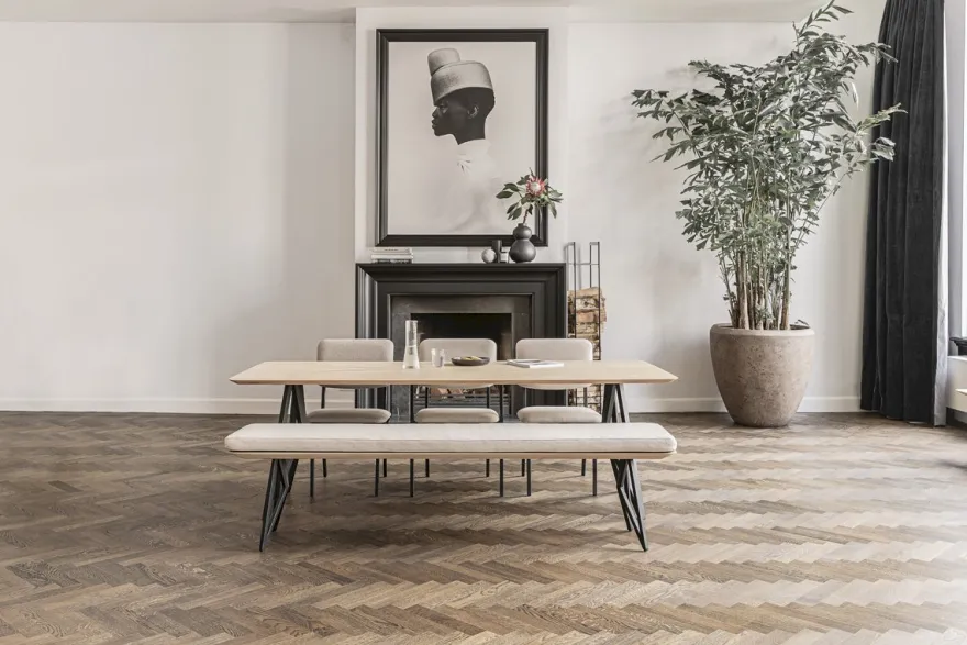 Studio HENK Butterfly Black Eettafel