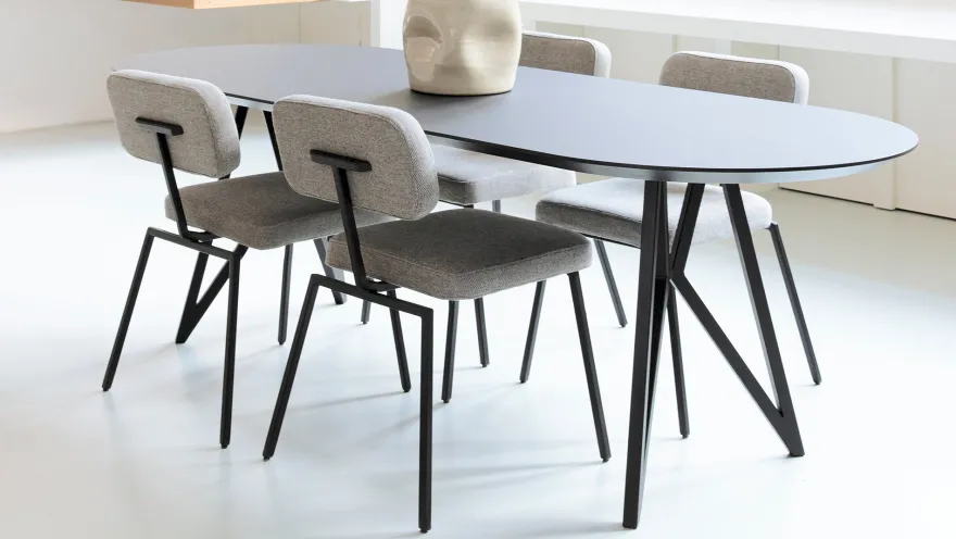 Studio HENK Butterfly Plat Ovaal Eettafel