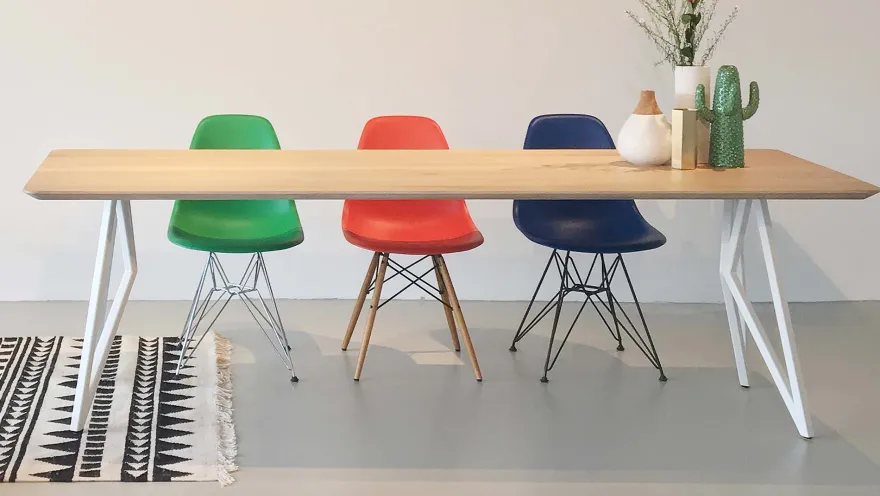 Studio HENK Butterfly White Eettafel