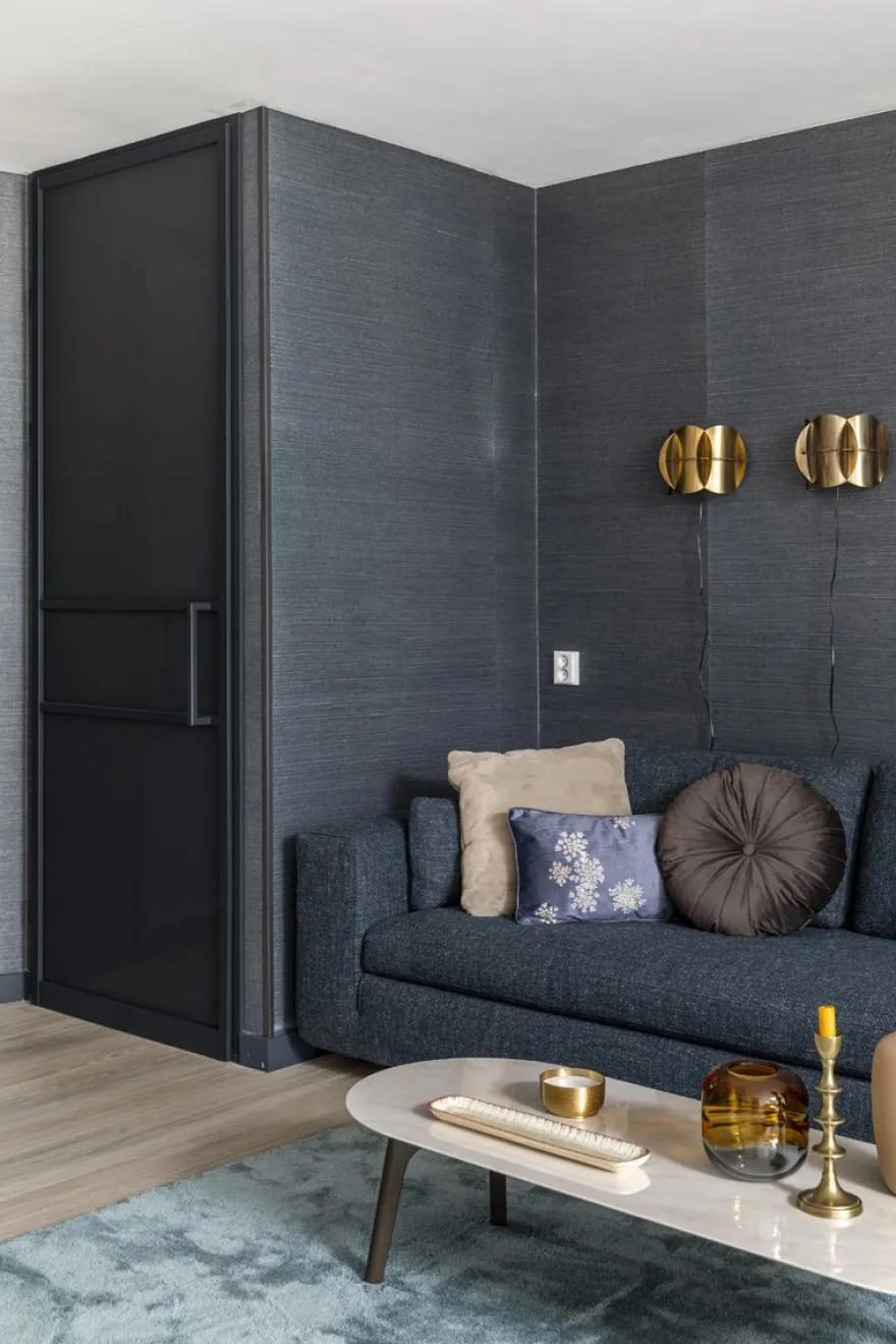 Trendhopper Cowan Blauw Vloerkleed
