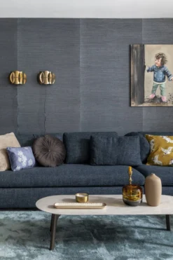 Trendhopper Cowan Blauw Vloerkleed