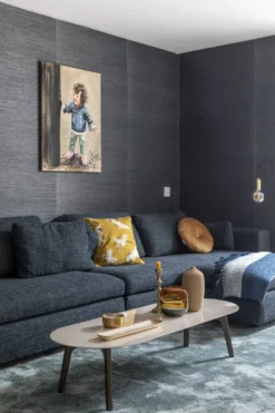 Trendhopper Cowan Blauw Vloerkleed