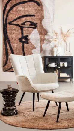 Trendhopper Perry Rond Vloerkleed