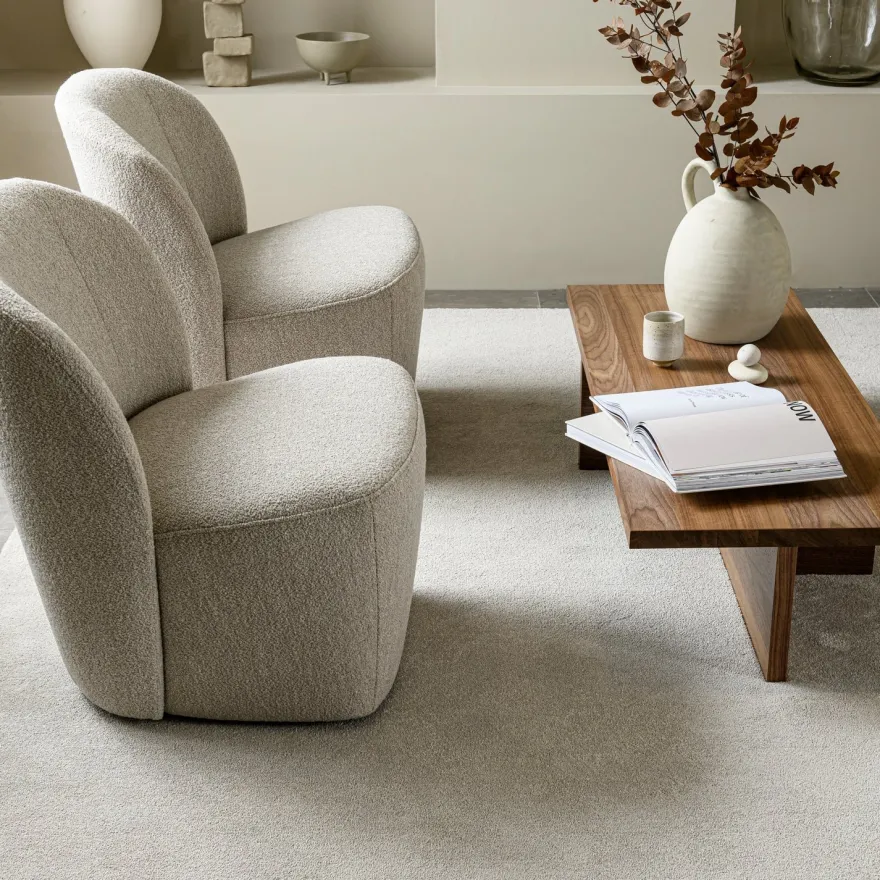vtwonen Lofty Bouclé Fauteuil