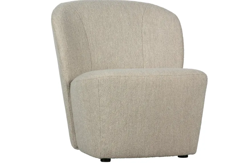 vtwonen Lofty Bouclé Fauteuil
