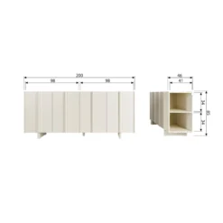 WOOOD Basu Dressoir