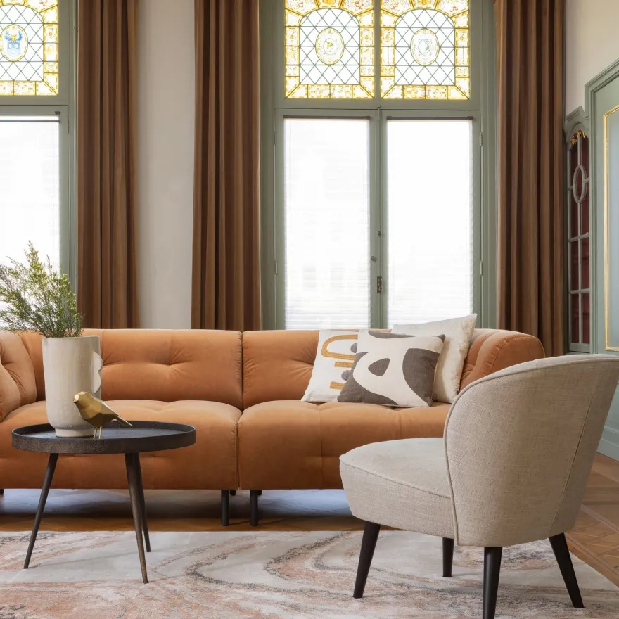 WOOOD Bounds Antique Gold Bijzettafel