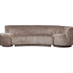 WOOOD Combi-Popular Fauteuil + Poef Elementenbank
