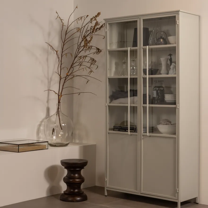 WOOOD Exhibit 2-deurs Vitrinekast