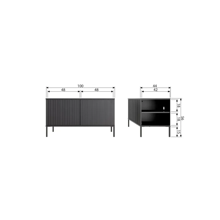 WOOOD Gravure Small TV-meubel