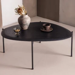 WOOOD Kota Zwart Salontafel