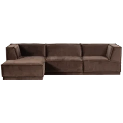 WOOOD Manu Velvet Hoekbank