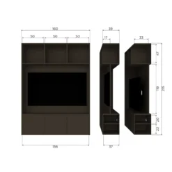 WOOOD Meggy Tv-meubel