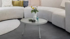 WOOOD Mesa Beige Bijzettafel