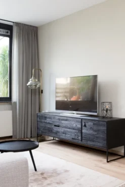 WOOOD Mesa Black Bijzettafel