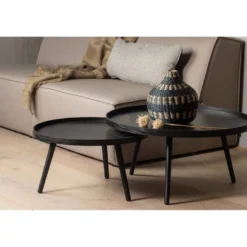 WOOOD Mesa Black Bijzettafel