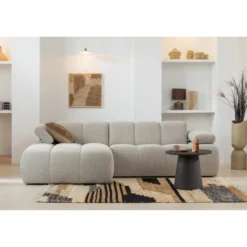 WOOOD Mojo Bouclé Chaise Longue Bank