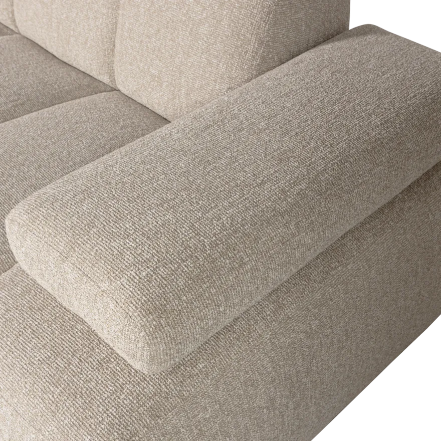 WOOOD Mojo Bouclé Chaise Longue Bank