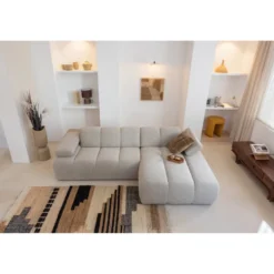 WOOOD Mojo Bouclé Chaise Longue Bank