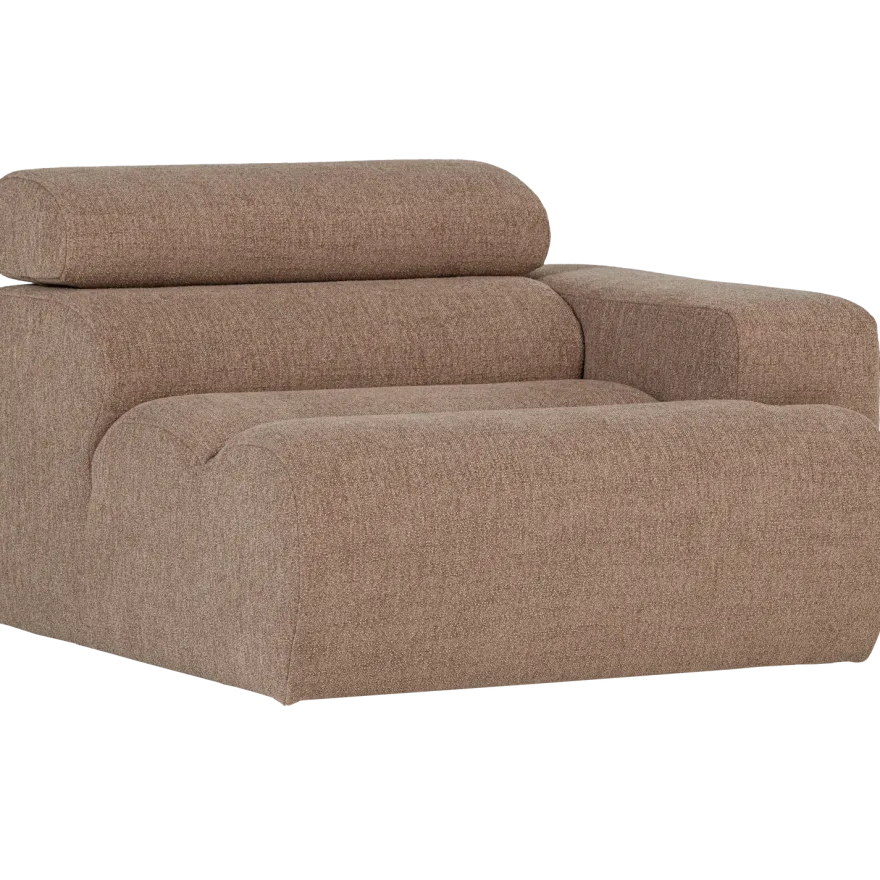 WOOOD Novi 1-Zits Arm Elementenbank