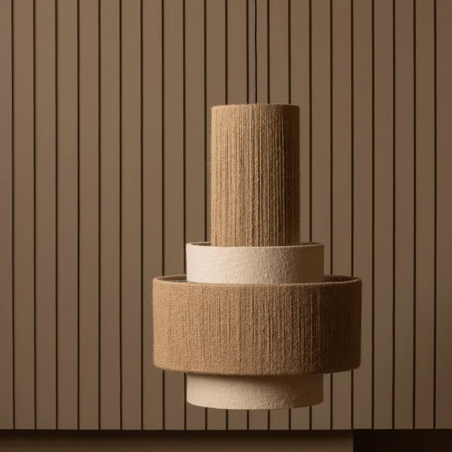 WOOOD Pelle Hanglamp