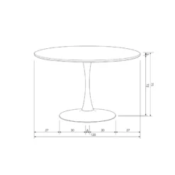 WOOOD Sammy Eettafel