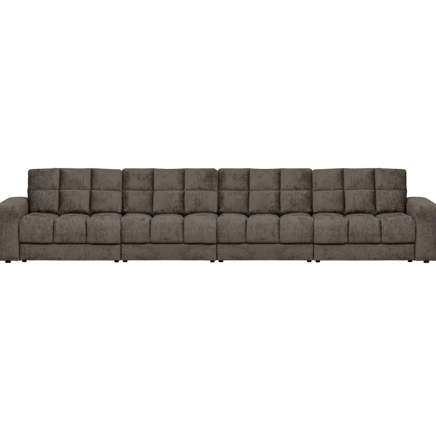 WOOOD Second Date Velvet 4-Zitsbank