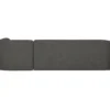 WOOOD Sloping Grey/Black Melange Hoekbank