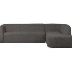 WOOOD Sloping Grey/Black Melange Hoekbank