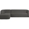 WOOOD Sloping Grey/Black Melange Hoekbank