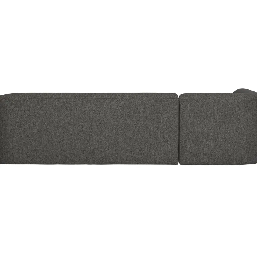 WOOOD Sloping Grey/Black Melange Hoekbank
