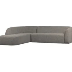 WOOOD Sloping Grey Melange Hoekbank