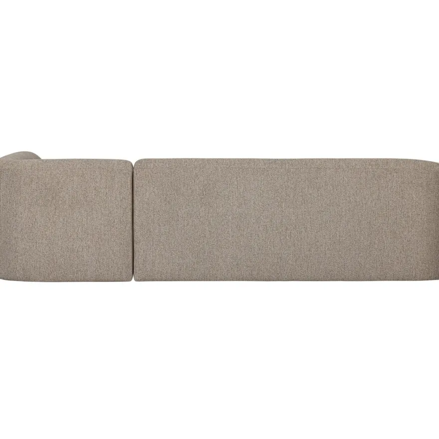 WOOOD Sloping Natural Melange Hoekbank