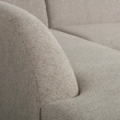 WOOOD Sloping Natural Melange Hoekbank